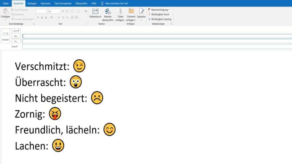 How To Use Emoji In Microsoft Outlook