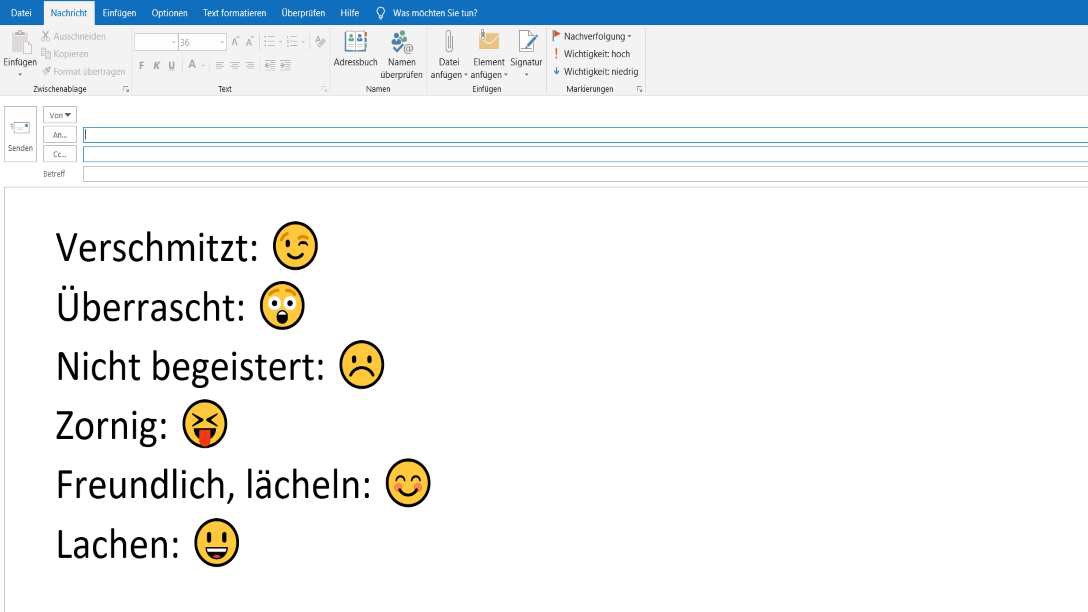 How To Use Emoji In Microsoft Outlook