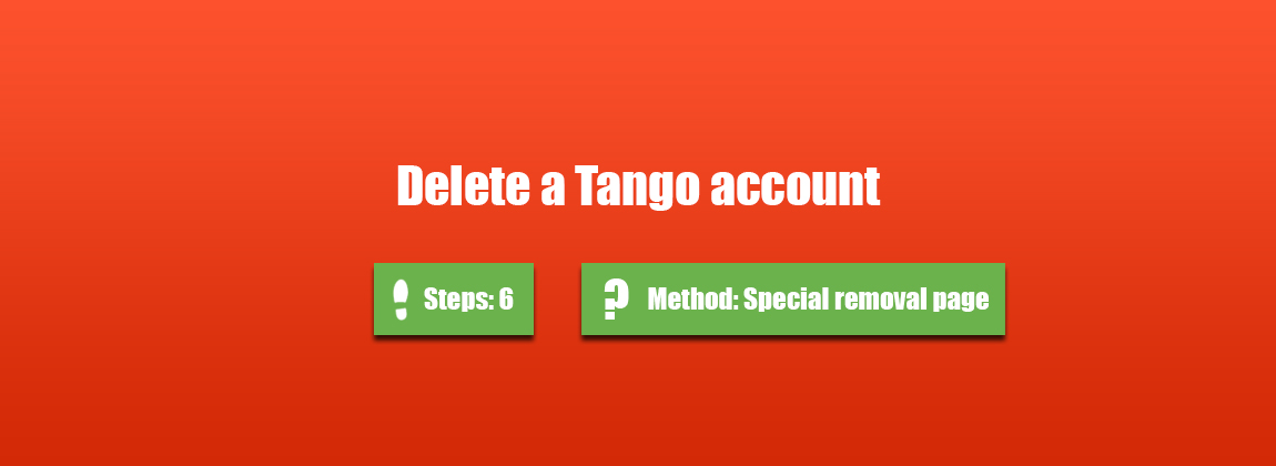 How To Delete Tango Account 