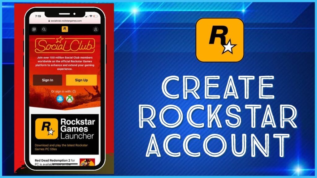 How To Open Rockstar Account 
