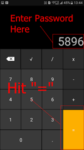 How To Hide Files On The Calculator App